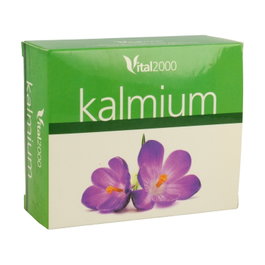 Vital 2000 Kalmium 60 cápsulas Complemento Alimenticio de Azafrán, Valeriana y Pasiflora