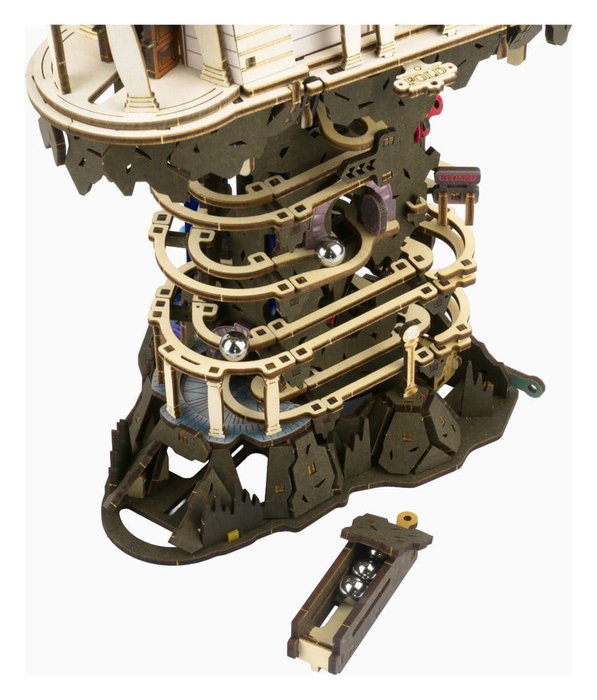 Ugears Harry Potter Maqueta de madera Carrera de Canicas del Banco Mágico Gringotts