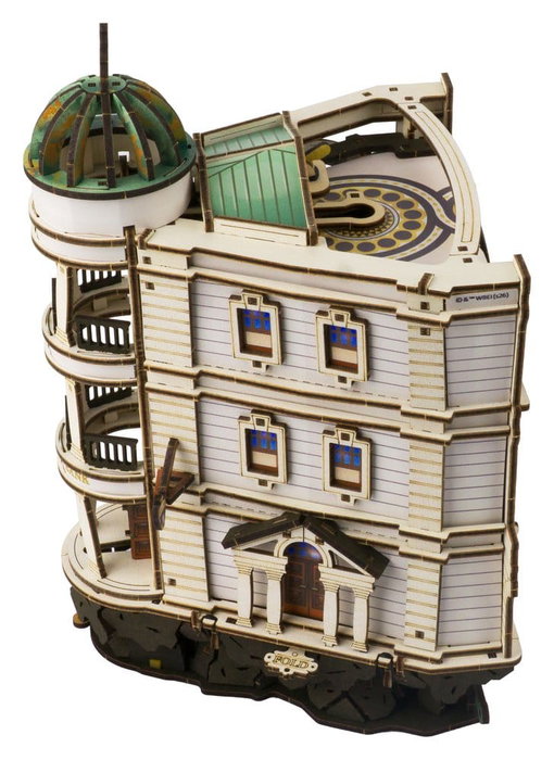 Ugears Harry Potter Maqueta de madera Carrera de Canicas del Banco Mágico Gringotts