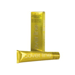Cover Line Coloración Permanente Sin Amoniaco Tono 8.3 Rubio Dorado Profundo 100ml - Alta Cobertura de Canas y Brillo Intenso