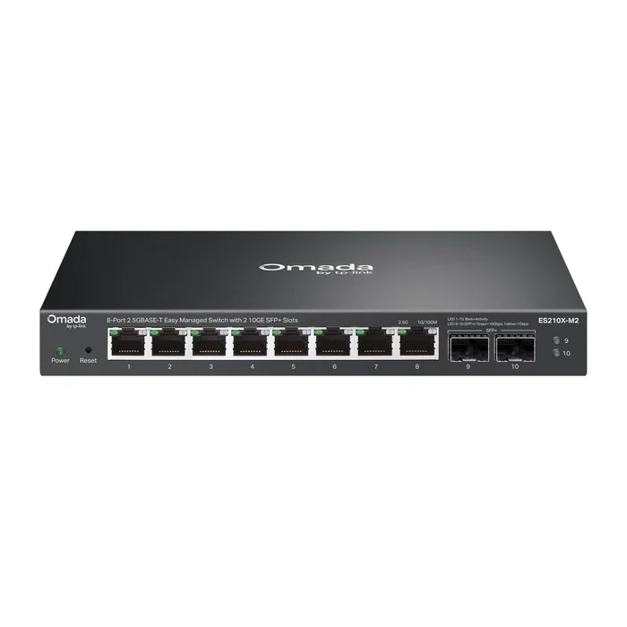 TP-Link Omada ES210X-M2 Switch Gestionado de 8 Puertos 2.5G