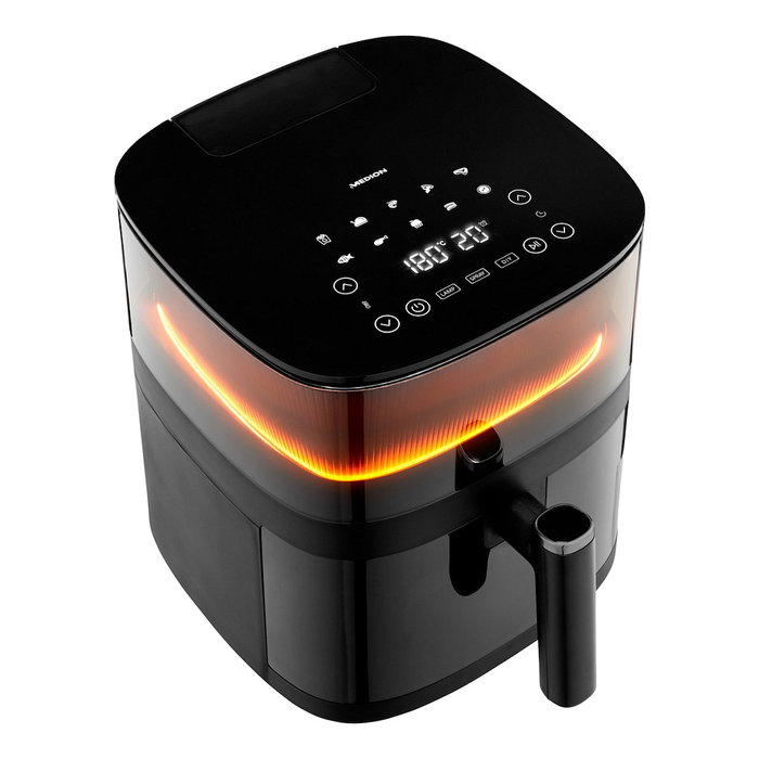 Medion MD 11780 Freidora de aire caliente 5 L, negro Medion MD 11780 Freidora de aire caliente 5 L, negro