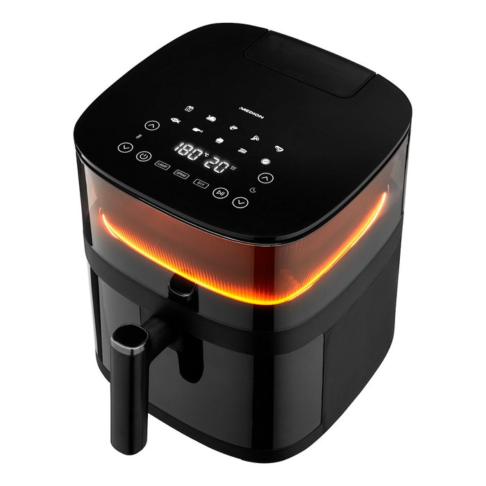 Medion MD 11780 Freidora de aire caliente 5 L, negro Medion MD 11780 Freidora de aire caliente 5 L, negro