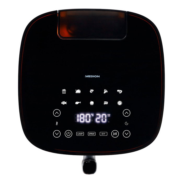 Medion MD 11780 Freidora de aire caliente 5 L, negro Medion MD 11780 Freidora de aire caliente 5 L, negro