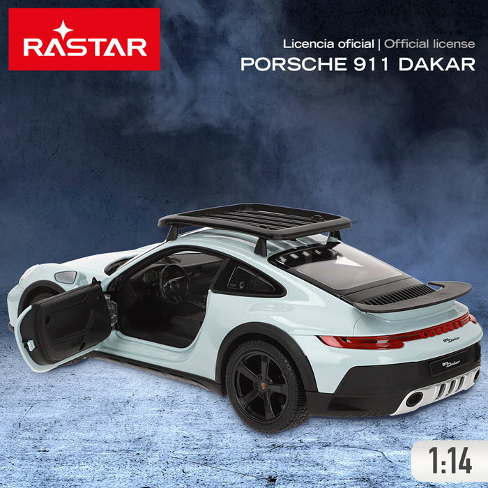 RASTAR Coche RC Porsche 9 escala 1:14