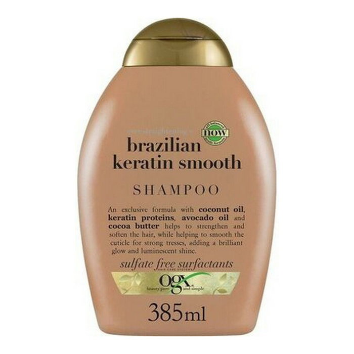Ogx Champú Queratina Brasileña 385 ml Ogx Champú Queratina Brasileña 385 ml