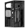 Akyga AK995BK Caja PC Midi Tower Negro, Compatible con ATX/microATX/Mini-ITX, 2 Puertos USB 2.0, Gestión de Cables, Sin Fuente de Alimentación