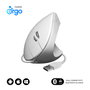 Subblim Glide Vertical Ergo Wired Mouse Blanco