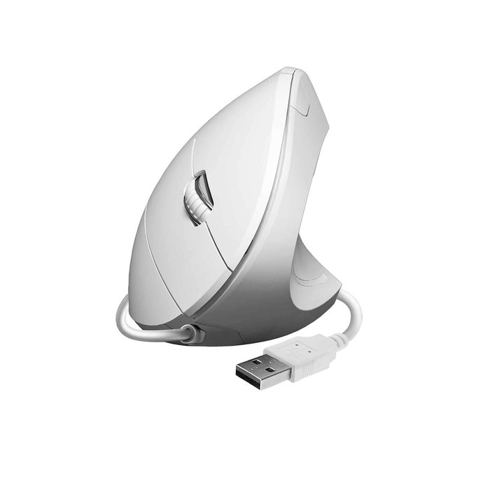 Subblim Glide Vertical Ergo Wired Mouse Blanco