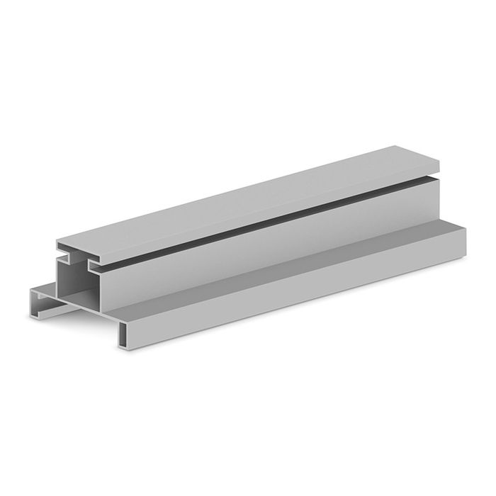 SC Herrajes Perfil Gola Doble Vertical Acabado Negro, Blanco, Plata Mate 2,5M SC Herrajes Perfil Gola Doble Vertical Acabado Negro, Blanco, Plata Mate 2,5M