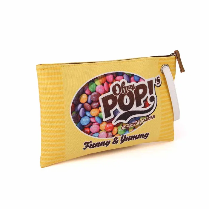 Oh My Pop Neceser de Playa Sunny Amarillo
