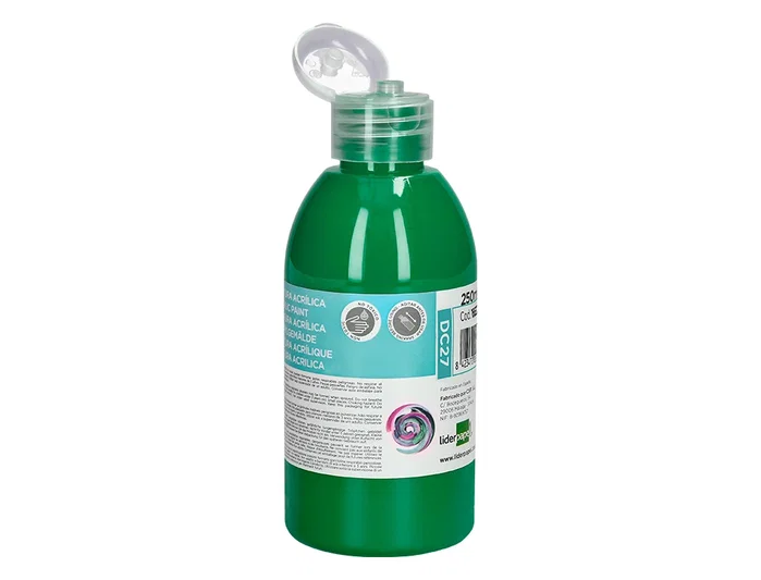 Liderpapel Pintura acrílica verde oscuro 250 ml
