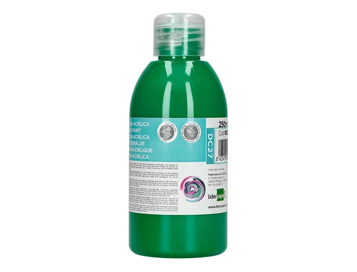 Liderpapel Pintura acrílica verde oscuro 250 ml
