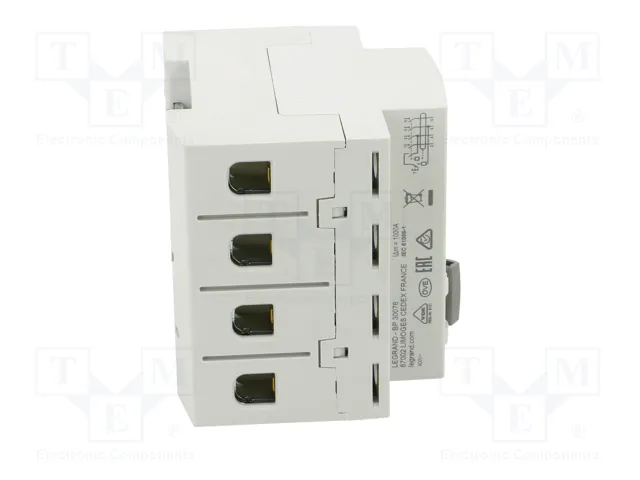 LEGRAND RX3 Interruptor Diferencial 4 Polos 25A 30mA 400VAC