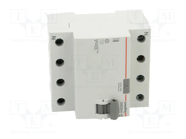 LEGRAND RX3 Interruptor Diferencial 4 Polos 25A 30mA 400VAC