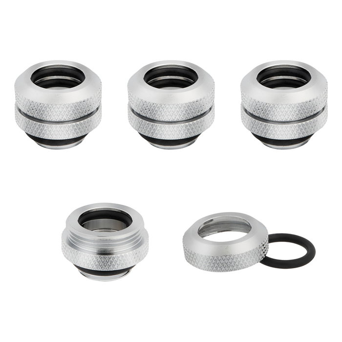 Corsair CX-9052000-WW Chrome Adjustment Liquid Brass 1/4 Pulgada 1.2cm
