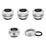 Corsair CX-9052000-WW Chrome Adjustment Liquid Brass 1/4 Pulgada 1.2cm