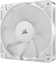 Corsair CO-9050192-WW Ventilador PC RS120 PWM 12 cm (120mm) Blanco 1 Pieza, 420-2100 RPM, 72.8 CFM, Control 4 Pines para Carcasa Ordenador