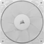 Corsair CO-9050192-WW Ventilador PC RS120 PWM 12 cm (120mm) Blanco 1 Pieza, 420-2100 RPM, 72.8 CFM, Control 4 Pines para Carcasa Ordenador
