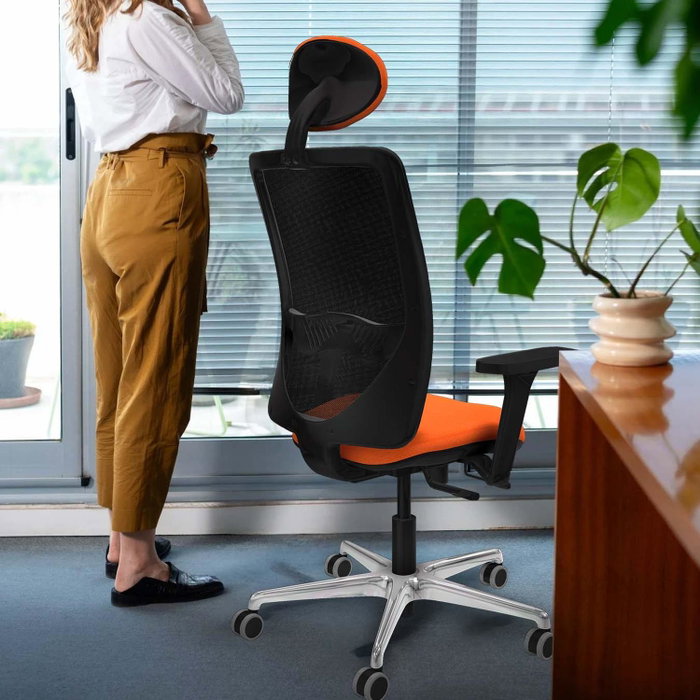 PIQUERAS Y CRESPO Silla de oficina Zulema con Mecanismo Sincro/Traslack, Negro y Gris PIQUERAS Y CRESPO Silla de oficina Zulema con Mecanismo Sincro/Traslack, Negro y Gris