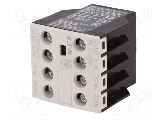 EATON ELECTRIC DILA-XHI31 Contactores Auxiliares con Agarres de Tornillo