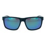 Polaroid PLD-2157-S-57PYW5Z Gafas de Sol para Hombre con Cristales Grises y Detalles Verdes
