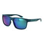 Polaroid PLD-2157-S-57PYW5Z Gafas de Sol para Hombre con Cristales Grises y Detalles Verdes