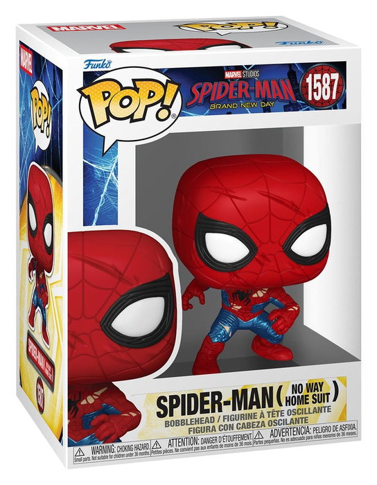 Spider-Man: Brand New Day Figura POP! Vinyl Spider-Man (No Way Home Suit) (Brand New Day) 9 cm Spider-Man: Brand New Day Figura POP! Vinyl Spider-Man (No Way Home Suit) (Brand New Day) 9 cm