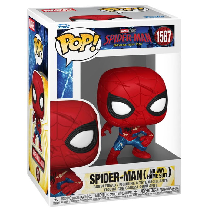 Funko Spider-Man: Brand New Day Figura POP! Vinyl Spider-Man (No Way Home Suit)