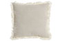 DKD Home Decor Cojín de Algodón con Palmera Bordada, Pack de 2, 45x10x45 cm