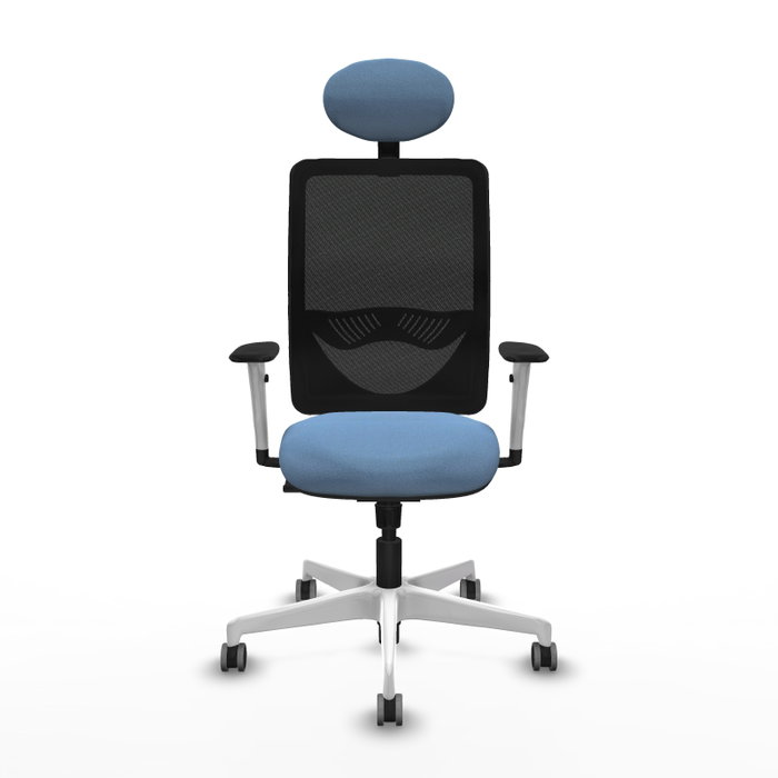 PIQUERAS Y CRESPO Silla de oficina Zulema Azul cielo con mecanismo Sincro PIQUERAS Y CRESPO Silla de oficina Zulema Azul cielo con mecanismo Sincro