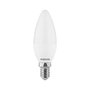 TOSHIBA Bombilla LED ECOFLARE C35 E14 5.9W 4000K, Color Blanco Neutro, Rosca Pequena, Alta Eficiencia