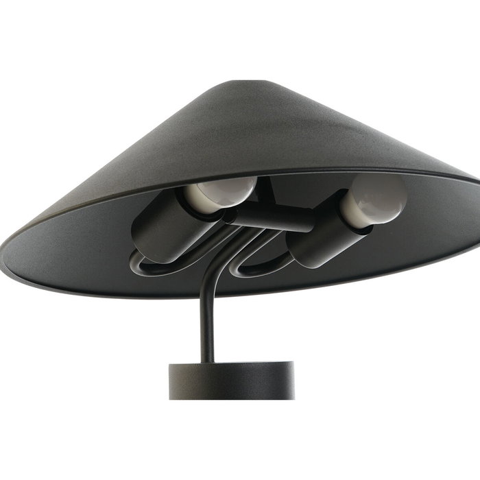 DKD Home Decor Lámpara de sobremesa de metal con sombrero negro DKD Home Decor Lámpara de sobremesa de metal con sombrero negro
