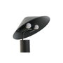 DKD Home Decor Lámpara de sobremesa de metal con sombrero negro