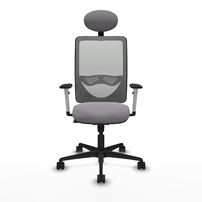 PIQUERAS Y CRESPO Silla de oficina Zulema Gris con mecanismo Sincro PIQUERAS Y CRESPO Silla de oficina Zulema Gris con mecanismo Sincro
