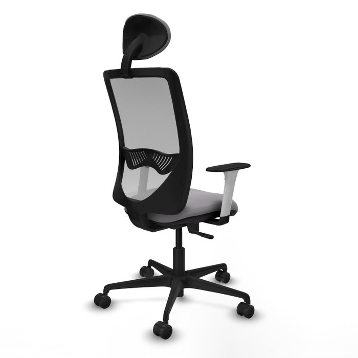 PIQUERAS Y CRESPO Silla de oficina Zulema Gris con mecanismo Sincro PIQUERAS Y CRESPO Silla de oficina Zulema Gris con mecanismo Sincro
