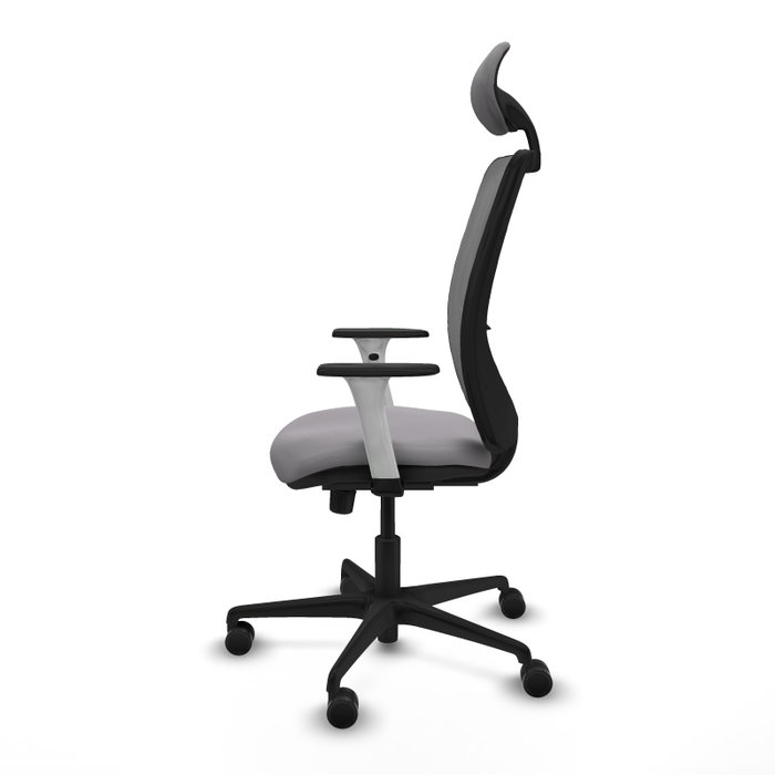 PIQUERAS Y CRESPO Silla de oficina Zulema Gris con mecanismo Sincro PIQUERAS Y CRESPO Silla de oficina Zulema Gris con mecanismo Sincro