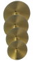 Plato Jinbao Serie H Brass Splash de 10"