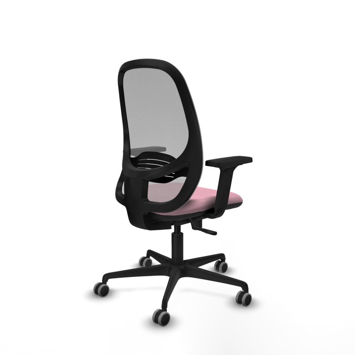 PIQUERAS Y CRESPO Silla de oficina Cilanco Rosa y Gris PIQUERAS Y CRESPO Silla de oficina Cilanco Rosa y Gris