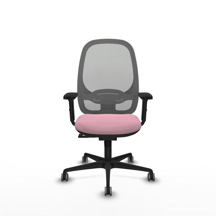 PIQUERAS Y CRESPO Silla de oficina Cilanco Rosa y Gris PIQUERAS Y CRESPO Silla de oficina Cilanco Rosa y Gris