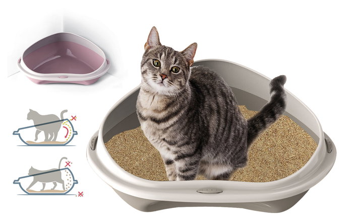 Georplast Cama Arena Shuttle Corner Big 58 x 48 x 14 cm (8 Unidades)