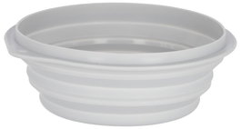 Kerbl Bebedero Viaje Silicón Plegable 2L Gris