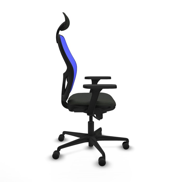 PIQUERAS Y CRESPO Silla de oficina Jorquera con mecanismo Sincro, brazos 3D y cabecero fijo PIQUERAS Y CRESPO Silla de oficina Jorquera con mecanismo Sincro, brazos 3D y cabecero fijo