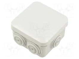 LEGRAND Caja de conexiones de plástico gris IP55