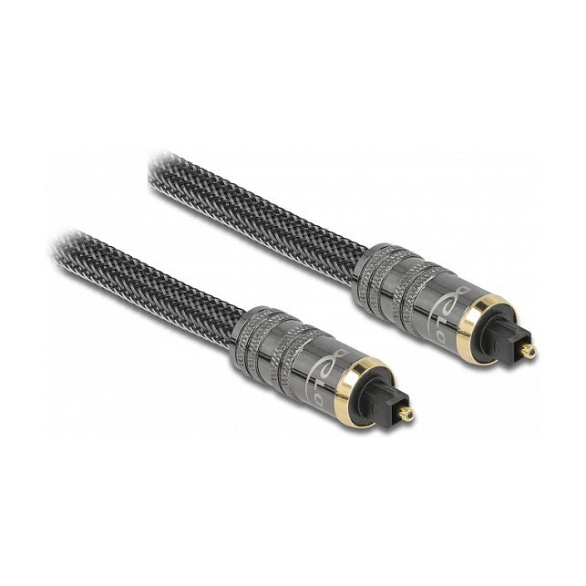 DeLOCK Cable TOSLINK macho-macho de 5 m, Antracita