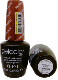 Gel Color, Esmalte de uñas semipermanente, GC A45, Bronce de Brisbane, 15 ml