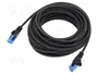 GOOBAY Patch Cord Cat 6a U/UTP 10m Negro