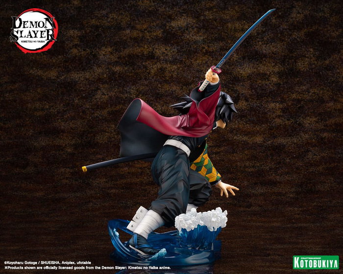 Kotobukiya Estatua ARTFX J de Giyu Tomioka - Demon Slayer: Kimetsu no Yaiba