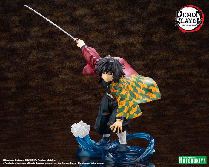 Kotobukiya Estatua ARTFX J de Giyu Tomioka - Demon Slayer: Kimetsu no Yaiba