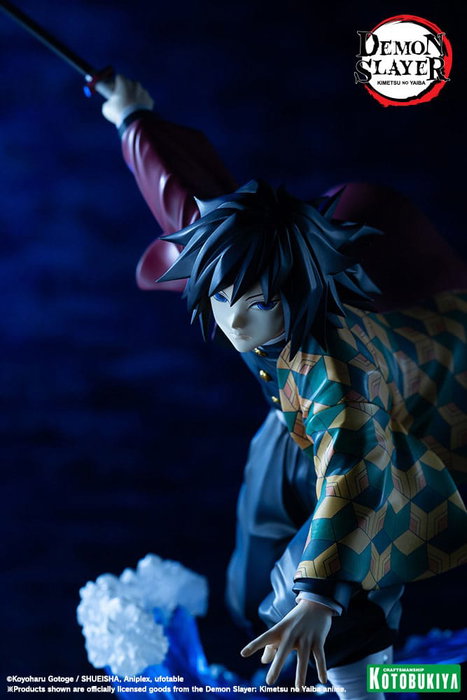 Kotobukiya Estatua ARTFX J de Giyu Tomioka - Demon Slayer: Kimetsu no Yaiba